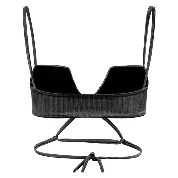 Elegant Black Bikini Top - Picture 2 of 6